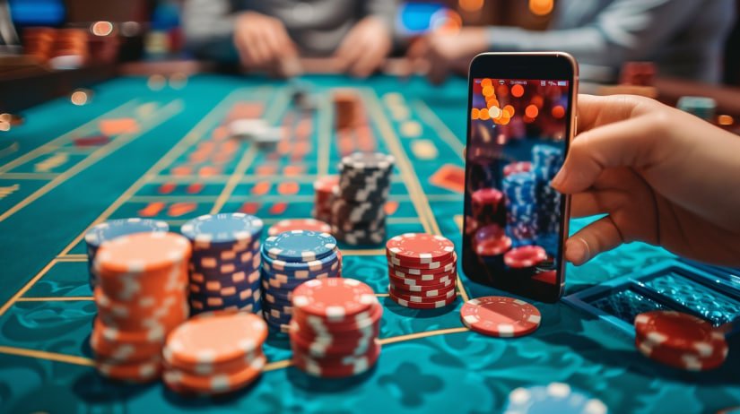 Filipino player checking 1 apk sports betting odds on mobile phone